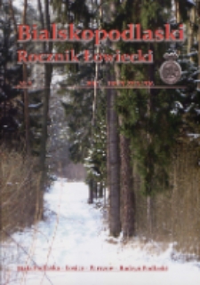 Bialskopodlaski Rocznik Łowiecki : Biała Podlaska, Łosice, Parczew, Radzyń Podlaski : czasopismo miłośników łowiectwa i przyrody Południowego Podlasia R. 5 (2017)