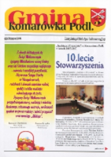 Gmina Komarówka Podlaska : Bezpłatny Biuletyn Informacyjny Nr 8 (marzec 2018)