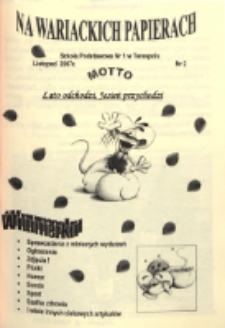 Na Wariackich Papierach R. 14 (2007/2008) nr 2