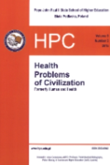 Health Problems of Civilization T. 9, nr 3 (2015)