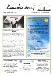 Łomaskie Strony : biuletyn mieszkańc&oacute;w Łomaz i okolic R. 10 (2018) nr 3 (65)