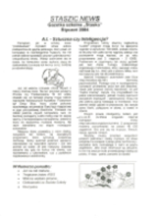 Staszic News : gazetka szkolna Staśka 2004 (styczeń)