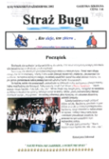 Straż Bugu : gazeta szkolna R. 2 (2002) nr 1 (13)