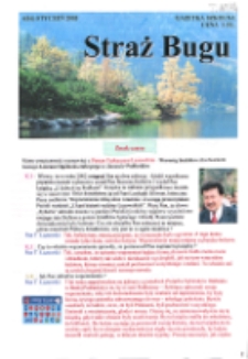 Straż Bugu : gazeta szkolna R. 2 (2002/2003) nr 4(16)