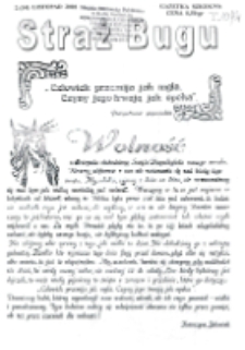 Straż Bugu : gazeta szkolna R. 2 (2002/2003) nr 2 (14)