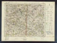 Mapa topograficzna Polski : Łosice Słup 40 Pas 35