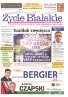 Życie Bialskie R. 3 (2015) nr 40 (131)