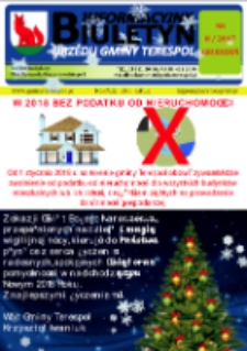 Biuletyn Informacyjny Urzędu Gminy w Terespolu R. 26 (2017) nr 8