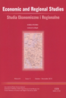 Studia Ekonomiczne i Regionalne = Economic and Regional Studies T. 8, nr 4 (2015)