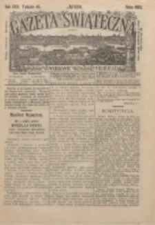 Gazeta Świąteczna R. 25 (1905) nr 45 (1296)