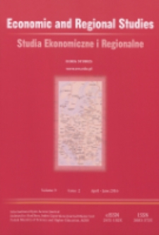 Studia Ekonomiczne i Regionalne = Economic and Regional Studies T. 9, nr 2 (2016)