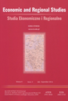 Studia Ekonomiczne i Regionalne = Economic and Regional Studies T. 9, nr 3 (2016)