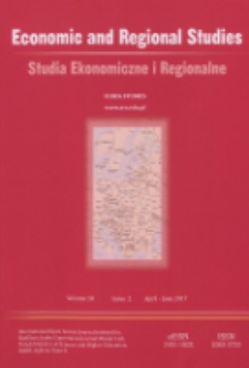 Studia Ekonomiczne i Regionalne = Economic and Regional Studies T. 10, nr 2 (2017)