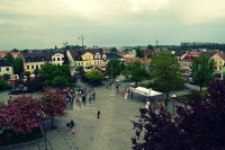 Z lotu ptaka - Plac Wolności w Białej Podlaskiej [fotografia - wyróżnienie]