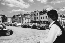 Wspomnienia po starej synagodze [Plac Szkolny Dwór w Białej Podlaskiej - fotografia II miejsce]