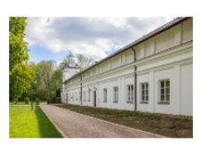 Skrzydło zachodnie zespołu pałacowo-parkowego Radziwiłłów w Białej Podlaskiej [fotografia]