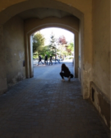 Widok na Plac Wolności w Białej Podlaskiej z bramy od strony zachodniej [fotografia - wyróżnienie]