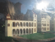 Makieta prawdopodobnego wyglądu pałacu radziwiłłowskiego w Białej Podlaskiej [fotografia]