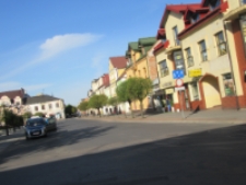 Południowa strona Placu Wolności w Białej Podlaskiej [fotografia]