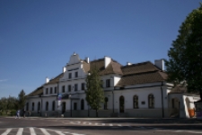 Dworzec kolejowy w Białej Podlaskiej [fotografia]