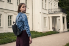 Za budynkiem biblioteki w Parku Radziwiłłowskim w Białej Podlaskiej [fotografia]