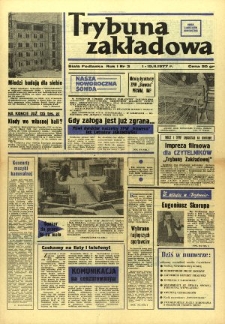 Trybuna Zakładowa : organ samorządów robotniczych R. 1 (1977) nr 3