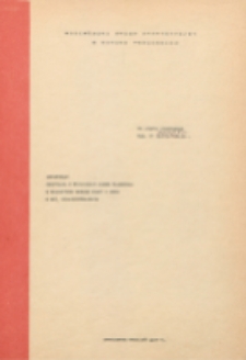 Informacja kwartalna o realizacji zadań planowych w rolnictwie według miast i gmin w woj. R. 1 (1977) [kw. 1]
