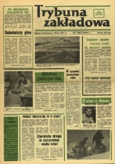 Trybuna Zakładowa : organ samorządów robotniczych R. 1 (1977) nr 4
