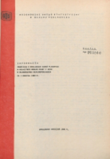 Informacja kwartalna o realizacji zadań planowych w rolnictwie według miast i gmin w woj. bialskopodlaskim R. 4 (1980) [kw. 1]