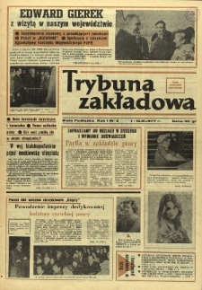 Trybuna Zakładowa : organ samorządów robotniczych R. 1 (1977) nr 5