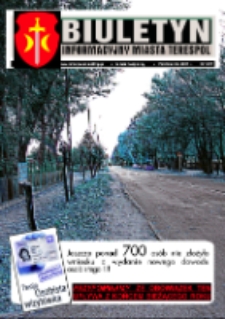 Biuletyn Informacyjny Miasta Terespol R. 4 (2007) nr 3