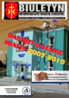 Biuletyn Informacyjny Miasta Terespol R. 7 (2010) nr 2