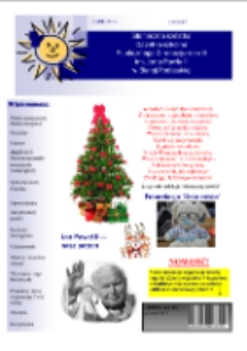 Słoneczna Sz&oacute;stka : gazetka szkolna Publicznego Gimnazjum nr 6 im. Jana Pawła II w Białej Podlaskiej R.1 (2011/2012) nr 4