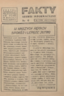 Fakty : serwis informacyjny 1982 nr 6