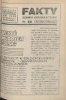 Fakty : serwis informacyjny 1982 nr 10