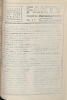 Fakty : serwis informacyjny 1982 nr 17