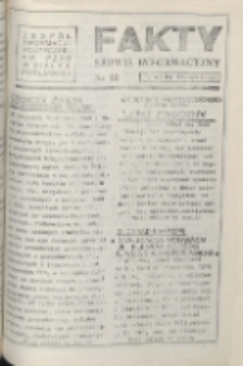 Fakty : serwis informacyjny 1982 nr 18