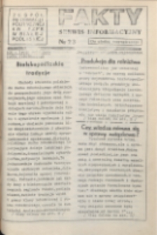 Fakty : serwis informacyjny 1982 nr 23