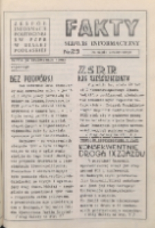 Fakty : serwis informacyjny 1982 nr 25