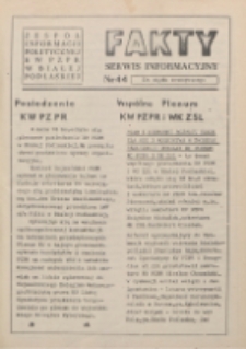 Fakty : serwis informacyjny 1984 nr 44