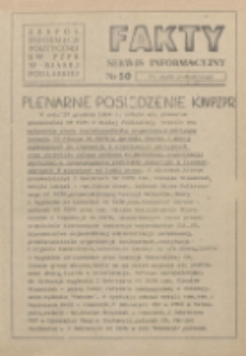 Fakty : serwis informacyjny 1984 nr 50