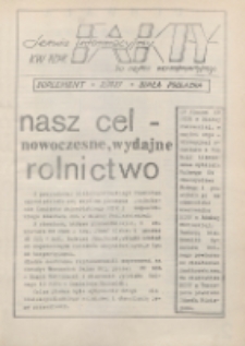 Fakty : serwis informacyjny 1987 nr 2 (suplement)