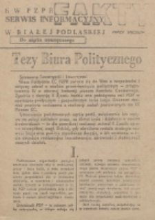 Fakty : serwis informacyjny 1987 numer specjalny