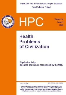 Health Problems of Civilization T. 14 (2020) nr 1