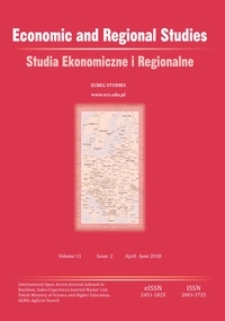 Studia Ekonomiczne i Regionalne = Economic and Regional Studies T. 11 (2018) nr 2