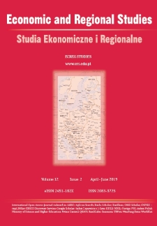 Studia Ekonomiczne i Regionalne = Economic and Regional Studies T. 12 (2019) nr 2