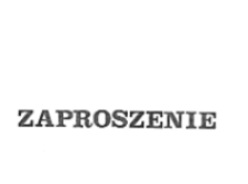 Zaproszenie: [Inc.:] Światowy Związek Żołnierzy Armii Krajowej Koło w Tucznej ma zaszczyt zaprosić [...] na uroczystość odsłonięcia tablicy pamiątkowej w kosciele w Tucznej ...