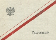 Zaproszenie: [Inc.:] Powiatowy Komitet Frontu Jedności Narodu i Prezydium Powiatowej Rady Narodowej zaprasza [...] na wspólną sesję ...