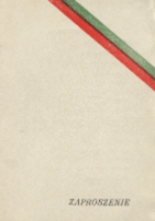 Zaproszenie: [Inc.:] Związek Młodzieży Wiejskiej Zarząd Powiatowy uprzejmie zaprasza [...] o wzięcie udziału w VIII Powiatowym Zjeździe ...