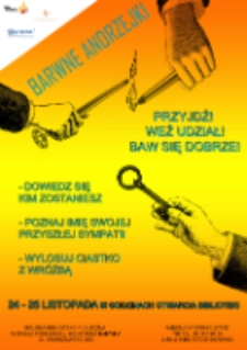 Plakat : [Inc.:] Barwne Andrzejki